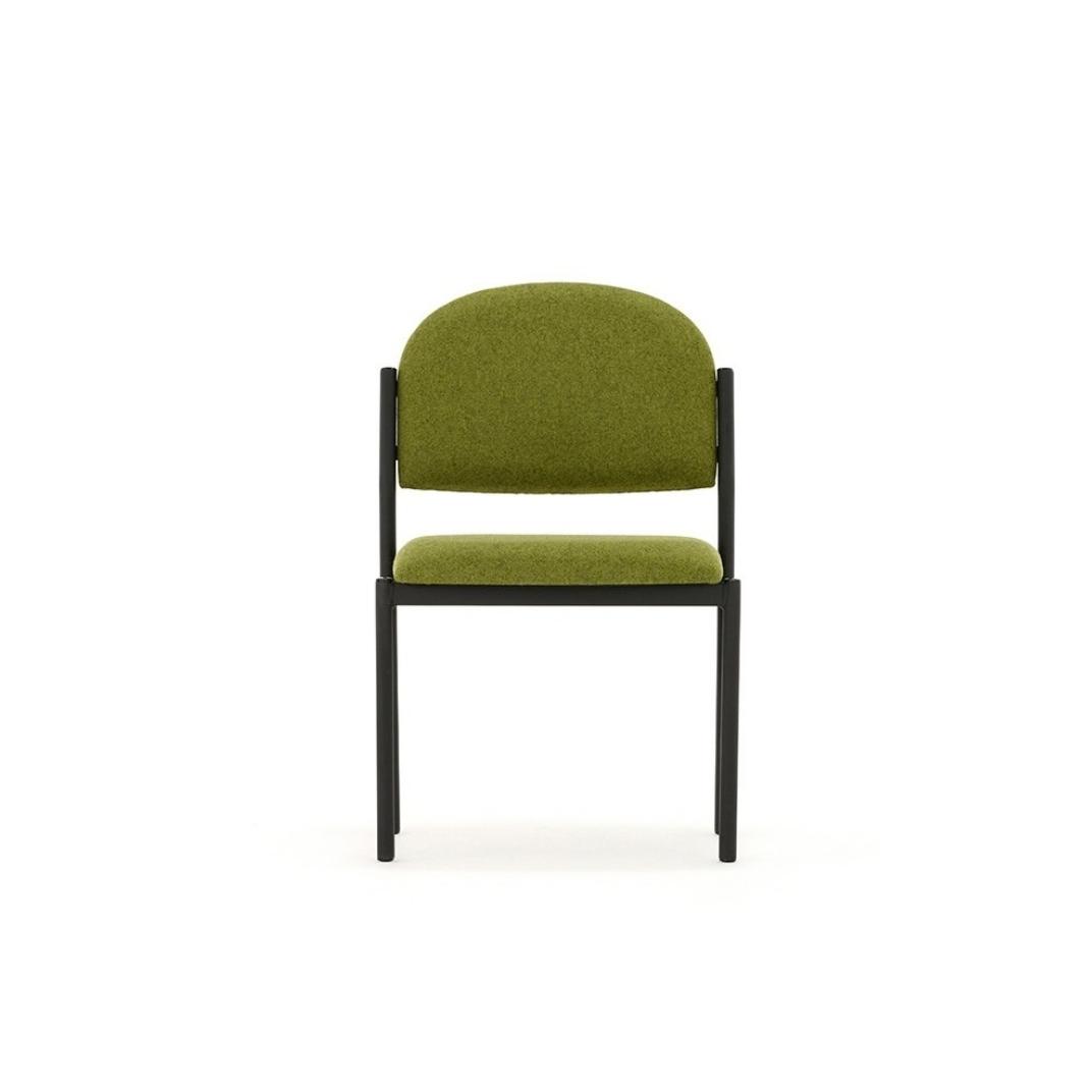 A900 Public Space No Arms, 4 Legs, Upholstered Seat and back