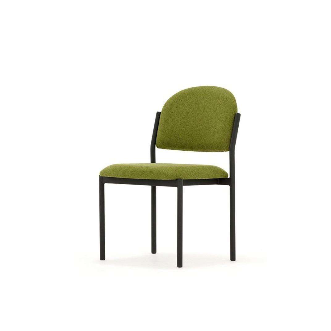 A900 Public Space No Arms, 4 Legs, Upholstered Seat and back