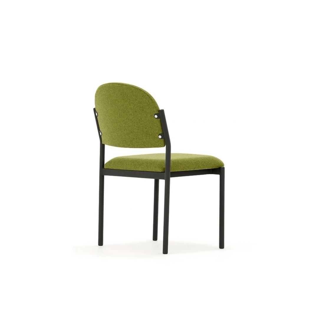 A900 Public Space No Arms, 4 Legs, Upholstered Seat and back