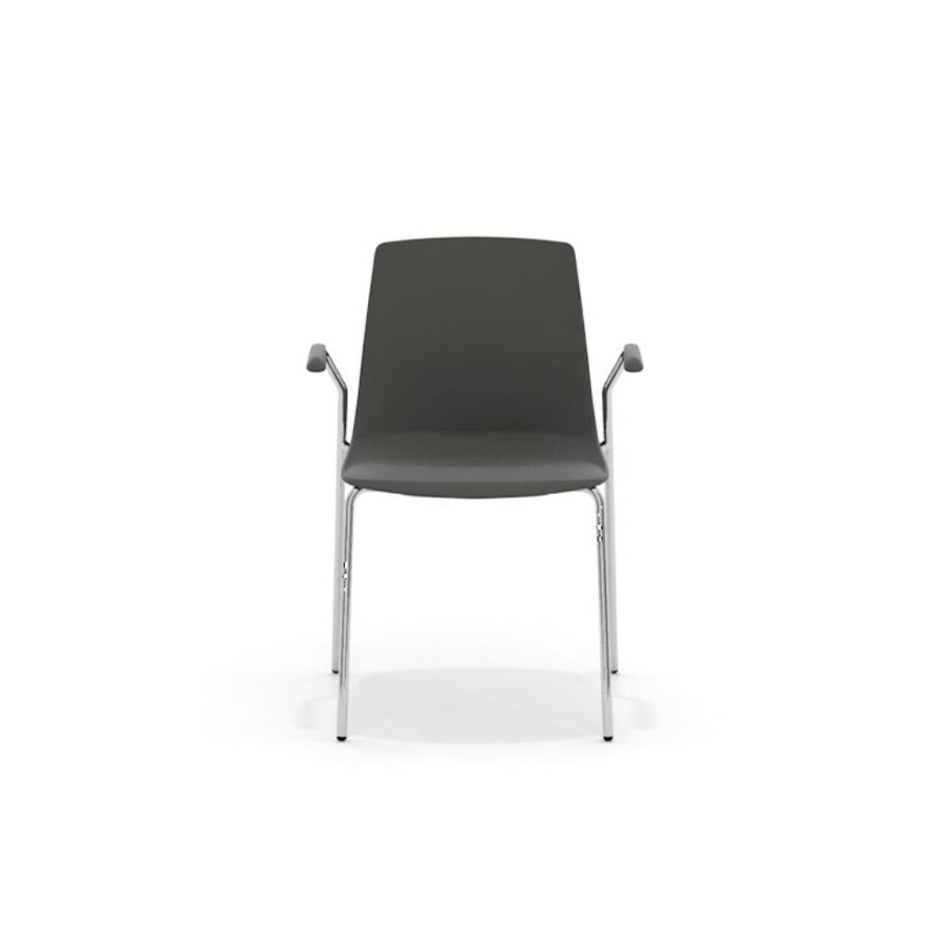 ARL10A Arlo Side Chair 4 Leg Arm Frame