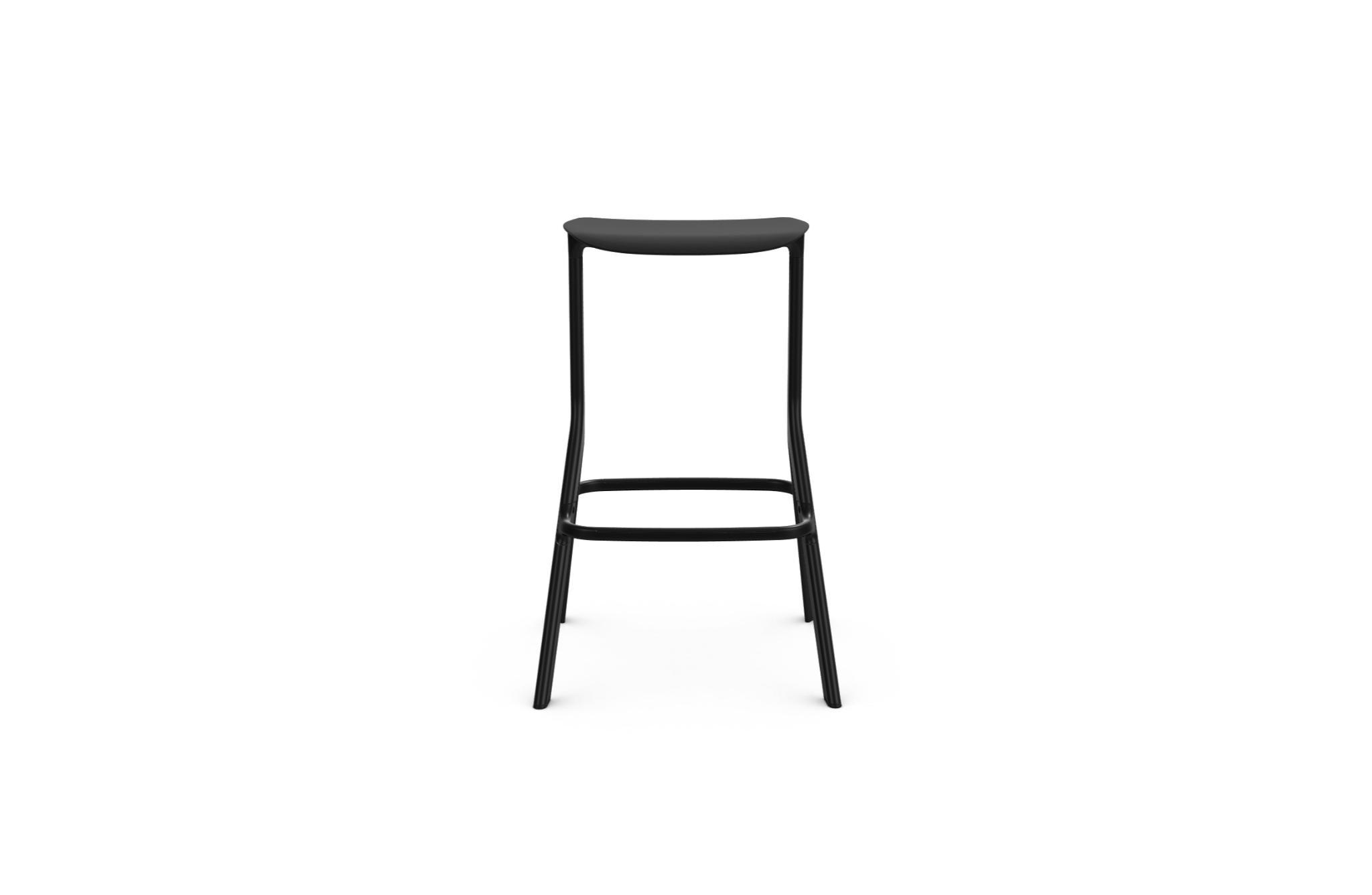 AXL04 -Axyl High Stool on 4 Leg Frame*