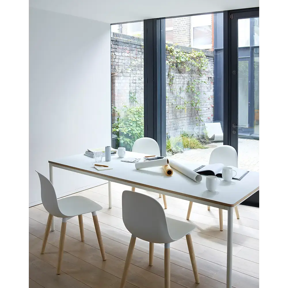 KIN103 - Kin Side Chair, Wood Legs