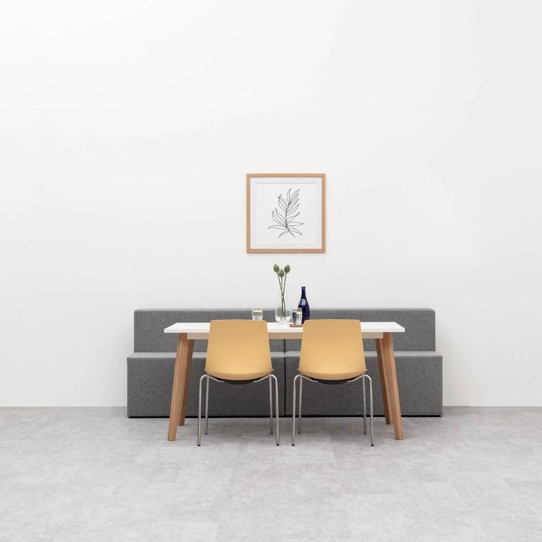 ARL10 Arlo Side Chair 4 Leg Frame