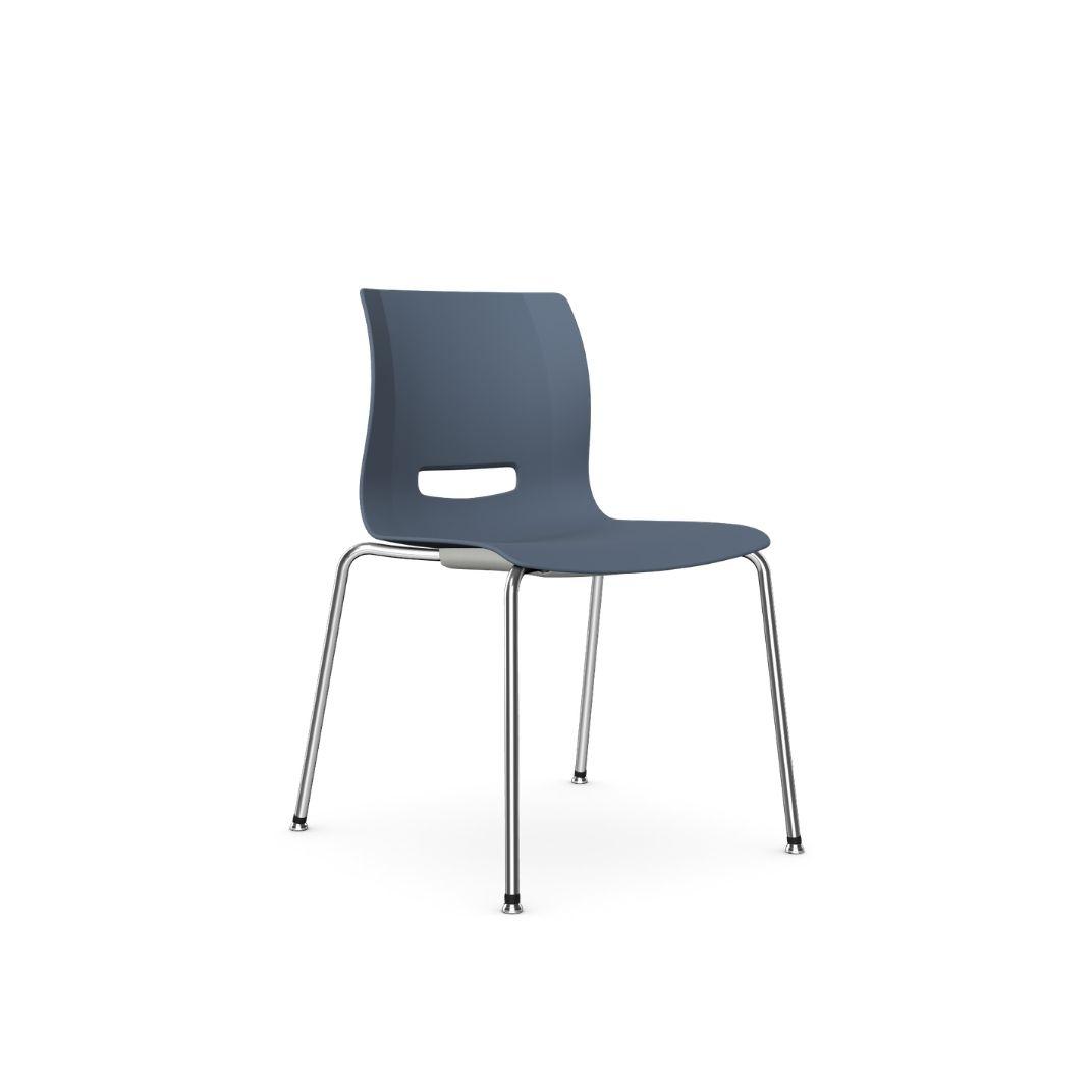 Casper Side Chair with 4 Leg Frame