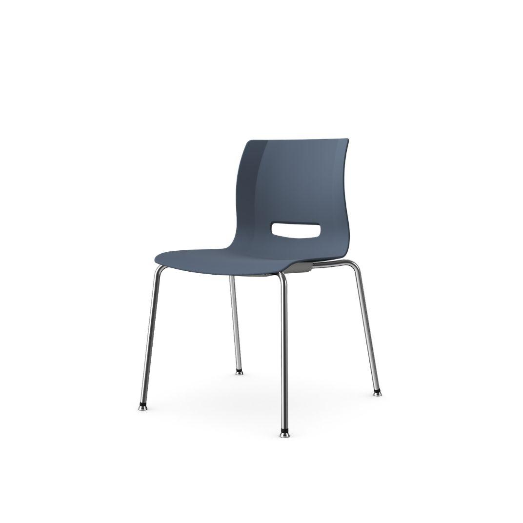 Casper Side Chair with 4 Leg Frame