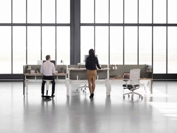 Evolve 2 Membrane Back, Upholstered Seat Task Chair