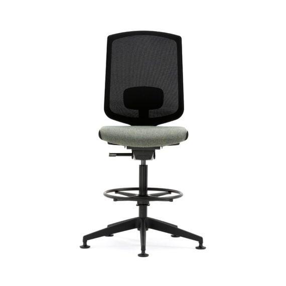 FLX2840D Freeflex Mesh Stool With Black Components
