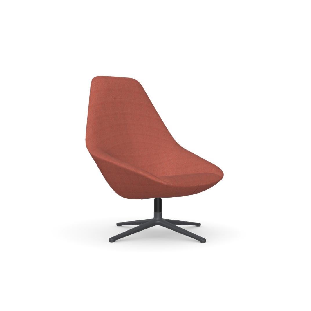 FMG1405 Famiglia Lounge Chair With 4 Star Swivel Base