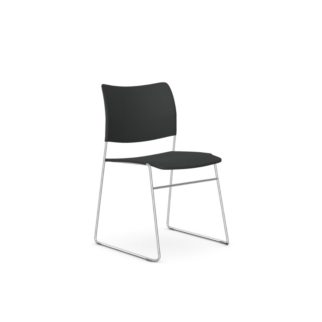 HD405 - Elios Chair - Plastic Seat and Back Without Arms (Chair Trolley Available)