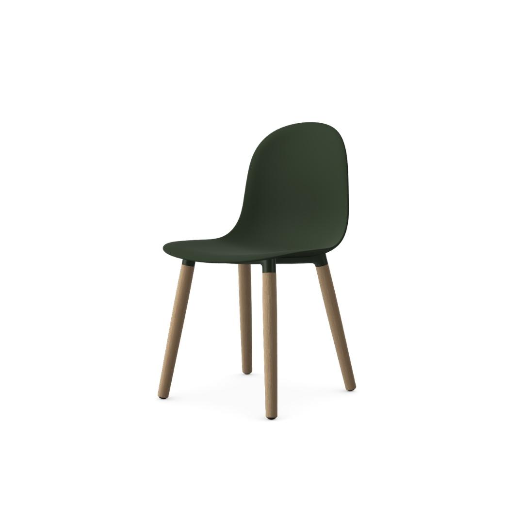 Kin Side Chair, Wood Legs