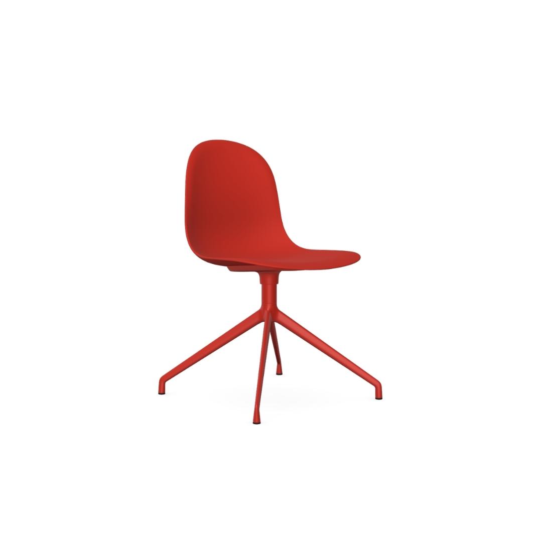 KIN104 Kin Side Chair With 4 Star Swivel Base