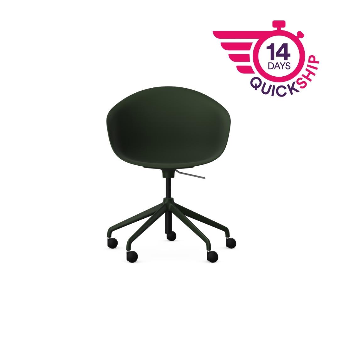 KIN305 Kin Tub Chair With 5 Star Swivel Base