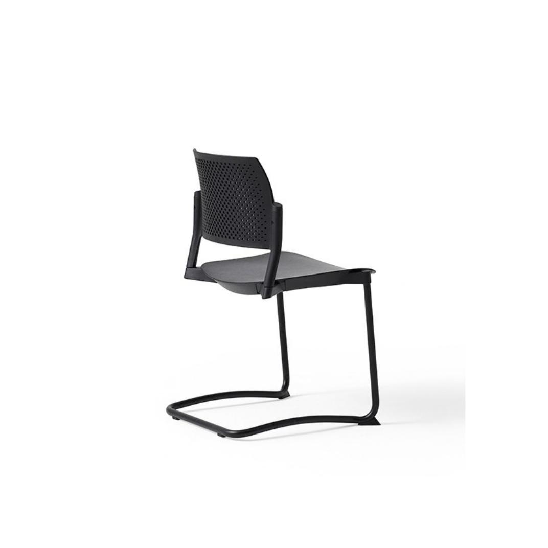 KS4 Kyos No Arms Cantilever Plastic Seat and Back
