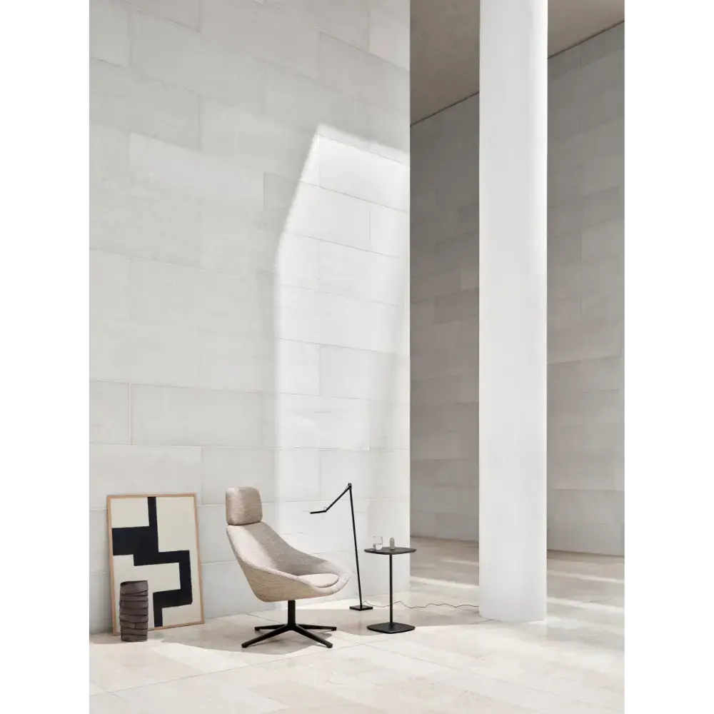 OPN158 - Open Lounge Chair, Wire Frame With Headrest