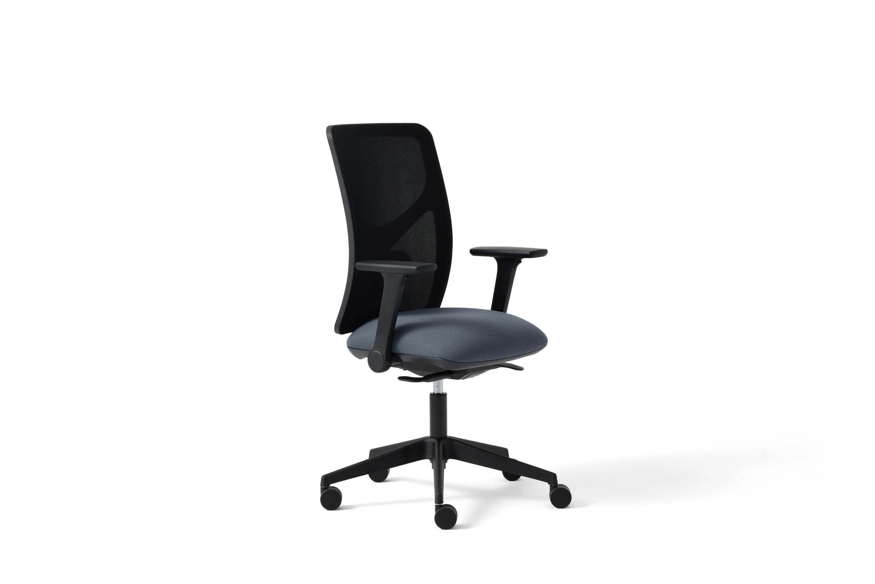 PPM90FDA Pluto Plus Mesh,Fold down arms, Mesh Back Sychronised Mechanism*