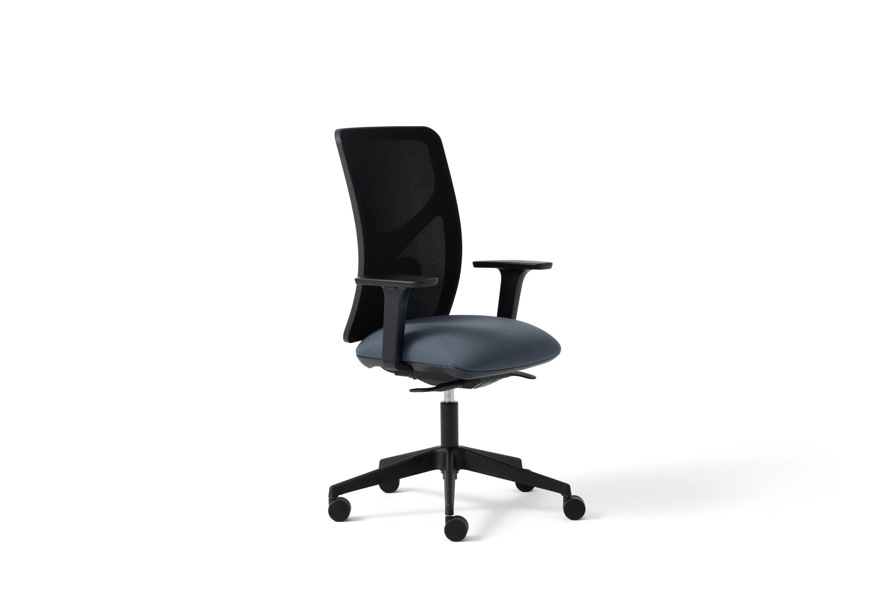 PPM90HA Pluto Plus Mesh, Height adjustable arms, Mesh Back Sychronised Mechanism*