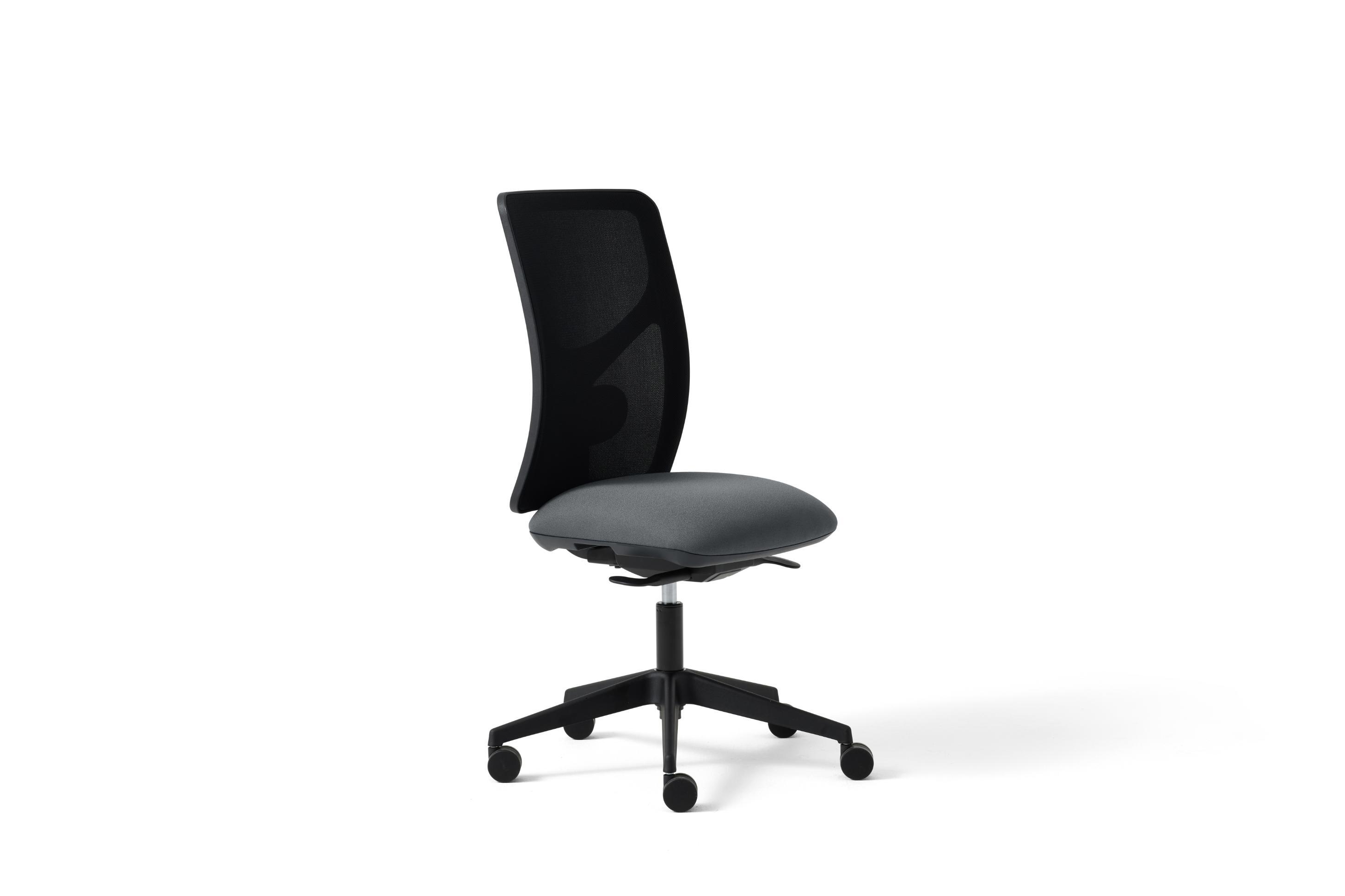 PPM90 Pluto Plus Mesh No Arms Mesh Back Sychronised Mechanism