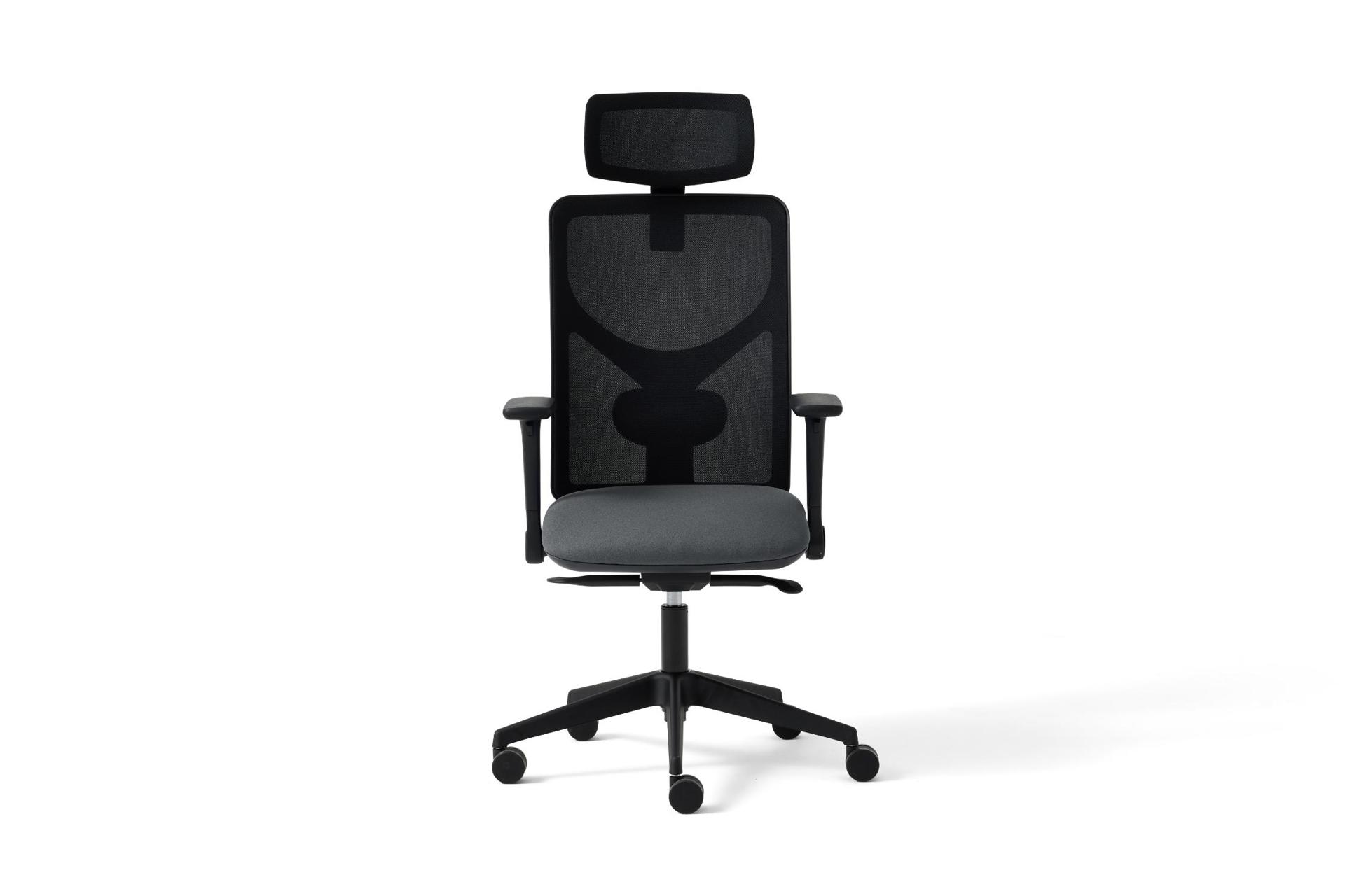 PPM95FDA Pluto Plus Mesh,Fold down arms, Mesh Back, Sychronised Mechanism With Headrest