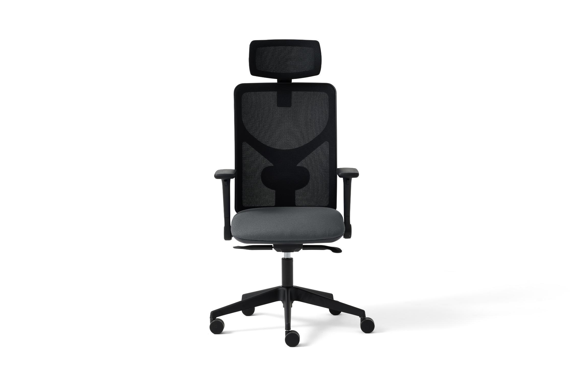 PPM95FDA Pluto Plus Mesh,Fold down arms, Mesh Back, Sychronised Mechanism With Headrest