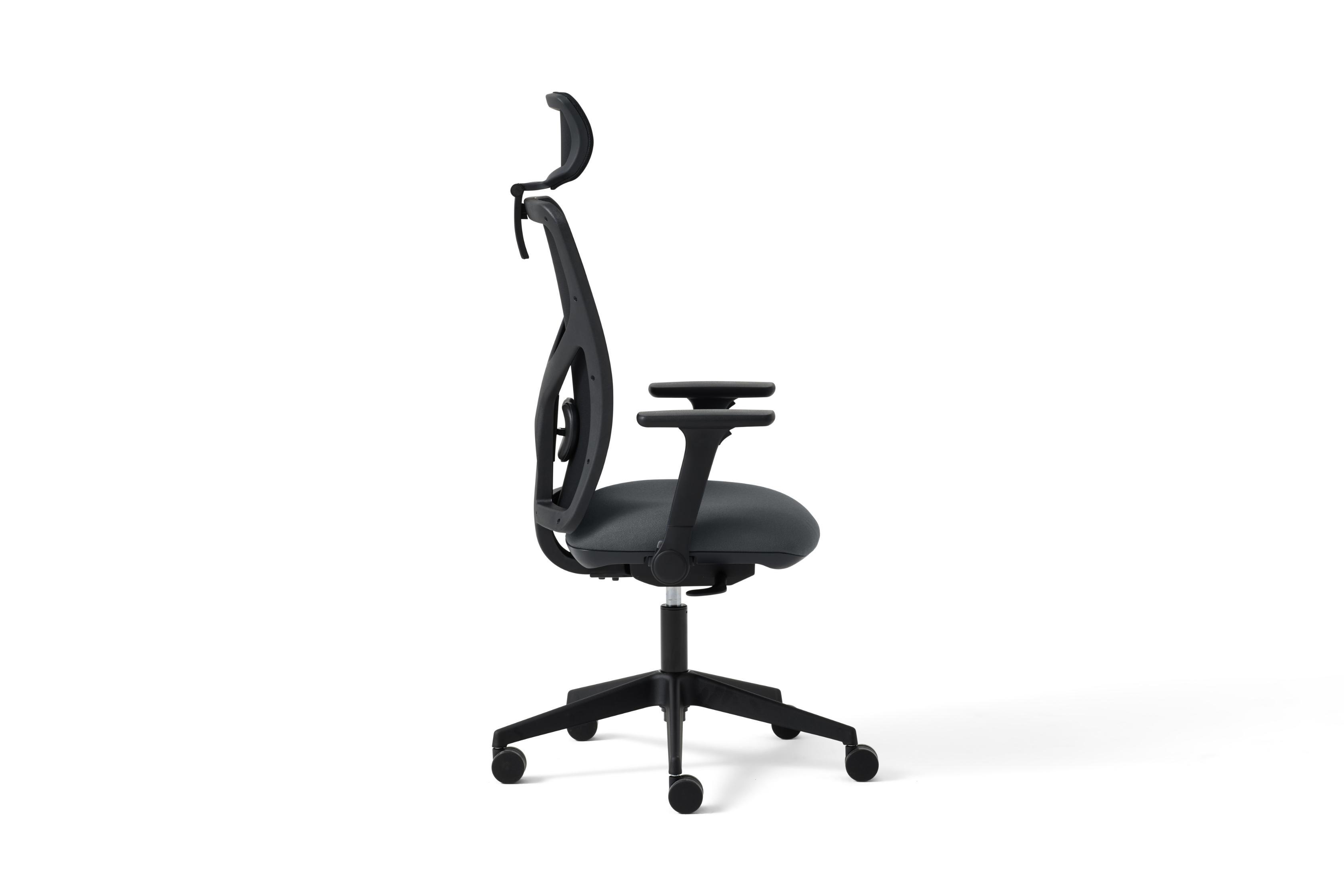 PPM95FDA Pluto Plus Mesh,Fold down arms, Mesh Back, Sychronised Mechanism With Headrest