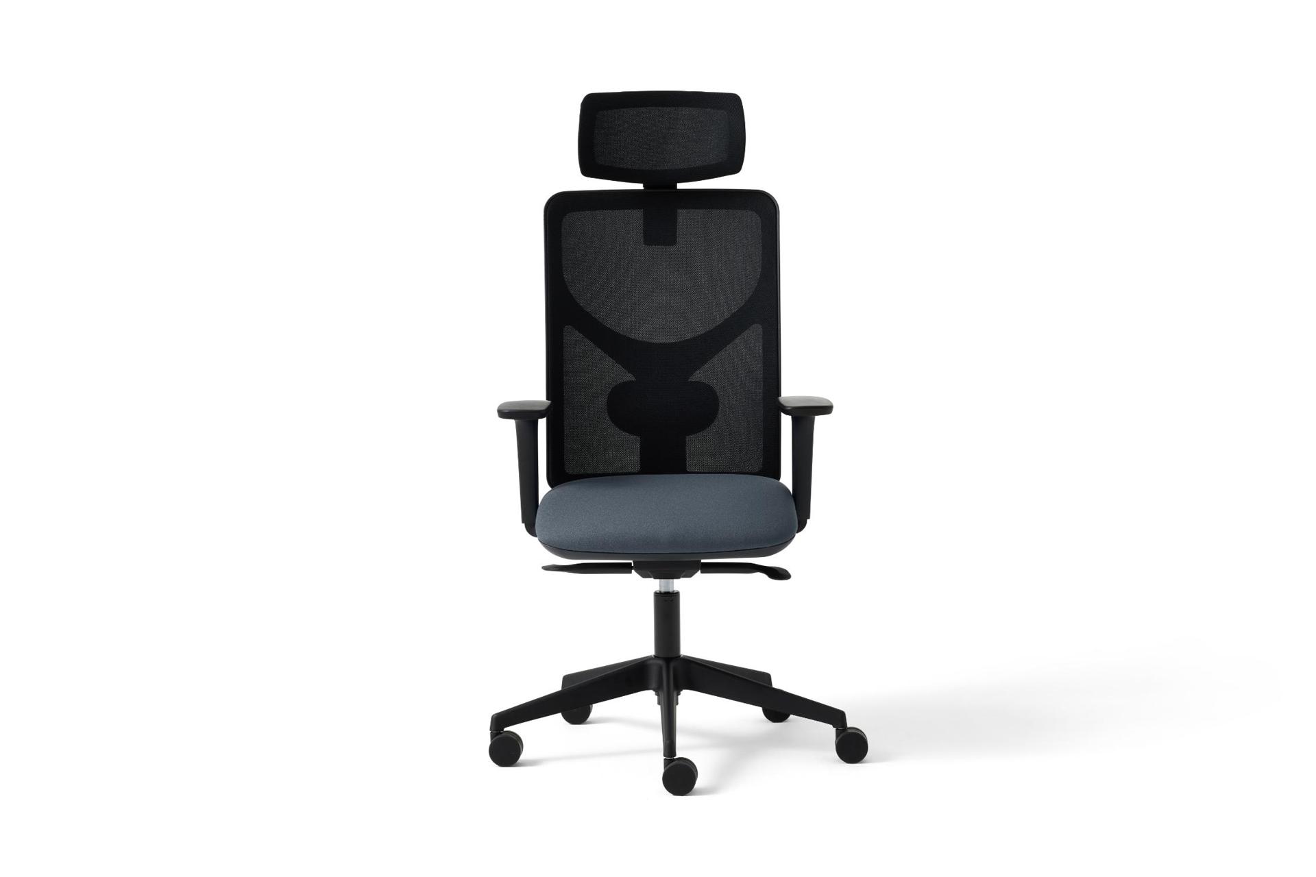 PPM95HA Pluto Plus Mesh,Height adjustable arms,Mesh Back Sychronised Mechanism With Headrest