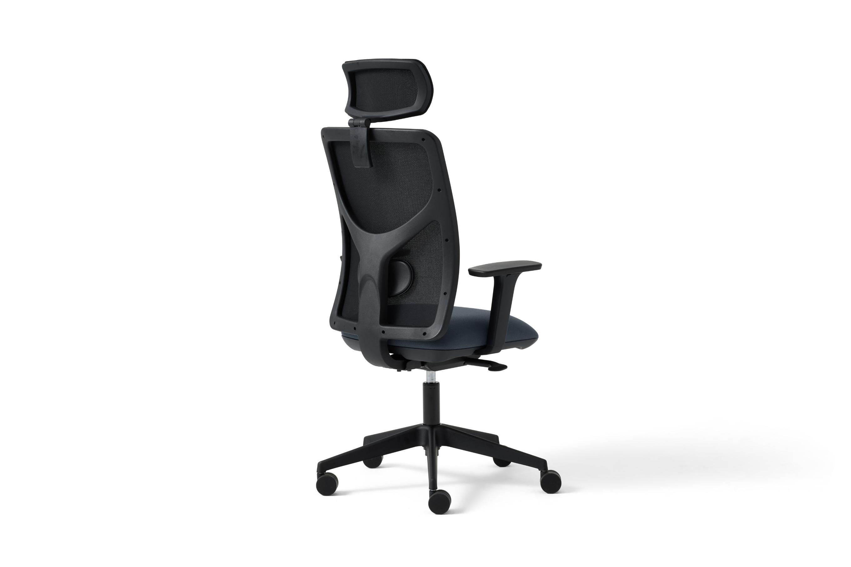 PPM95HA Pluto Plus Mesh,Height adjustable arms,Mesh Back Sychronised Mechanism With Headrest
