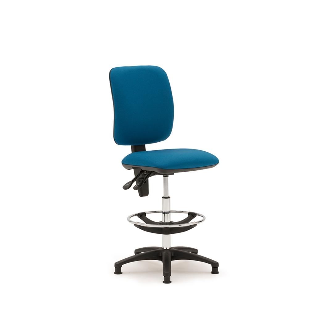 PT30D Pluto Draughtsman Chair,Medium back,Standard Mechanism