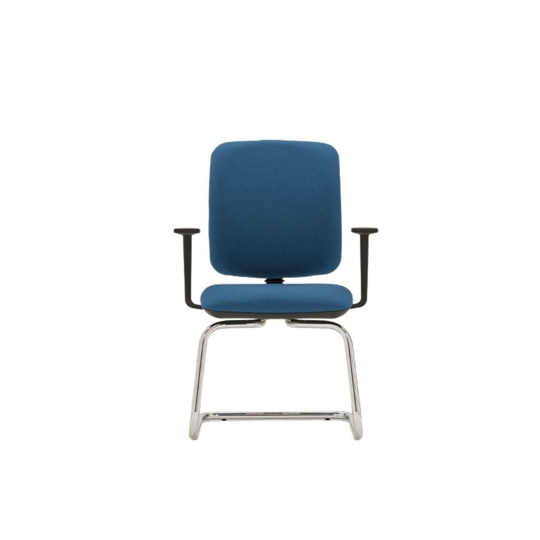 PT30VA Pluto Visitor Chair, Fixed arms, Medium back