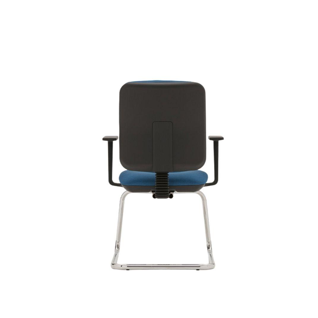 PT30VA Pluto Visitor Chair, Fixed arms, Medium back