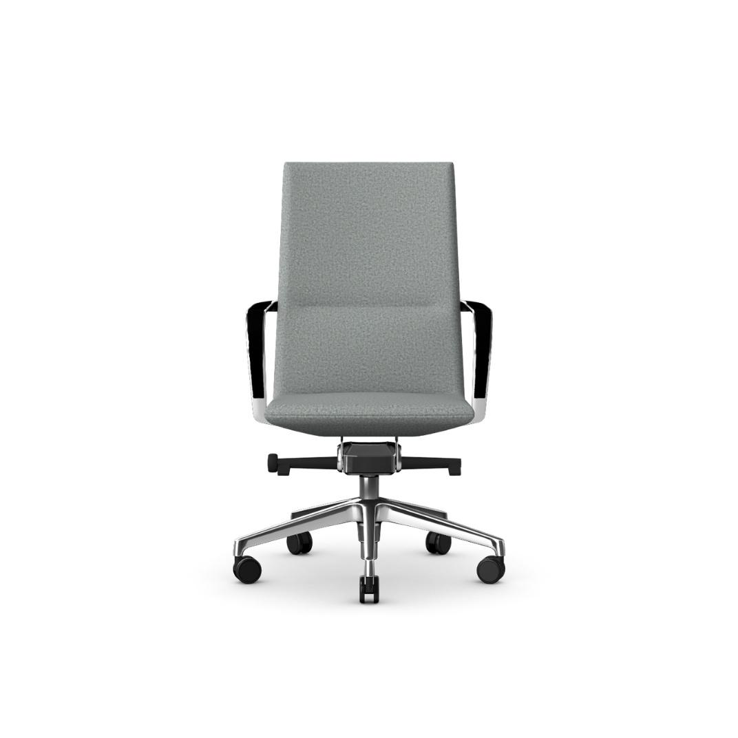 RAP115C Rapt Mid Back With Knee Tilt, 5 Star Base With Castors