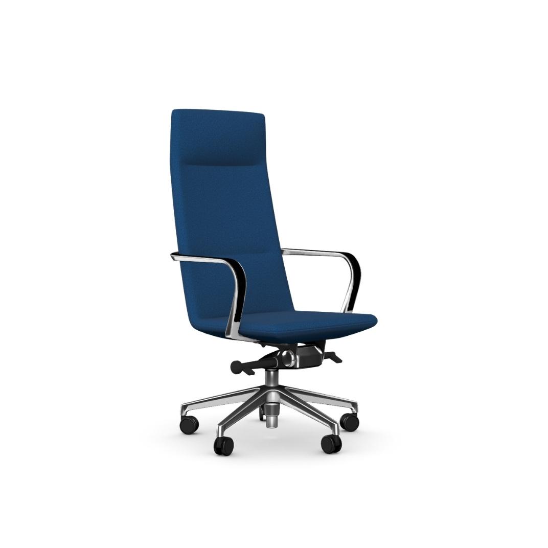 RAP215C Rapt High Back With Knee Tilt, 5 Star Base With Castors