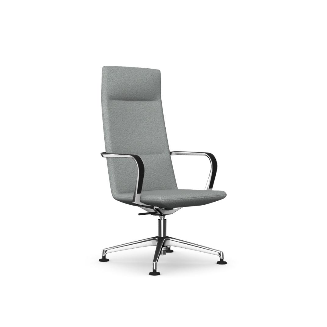 RAP224G Rapt High Back With Tilt Mechanism, 4 Star Base With Glides