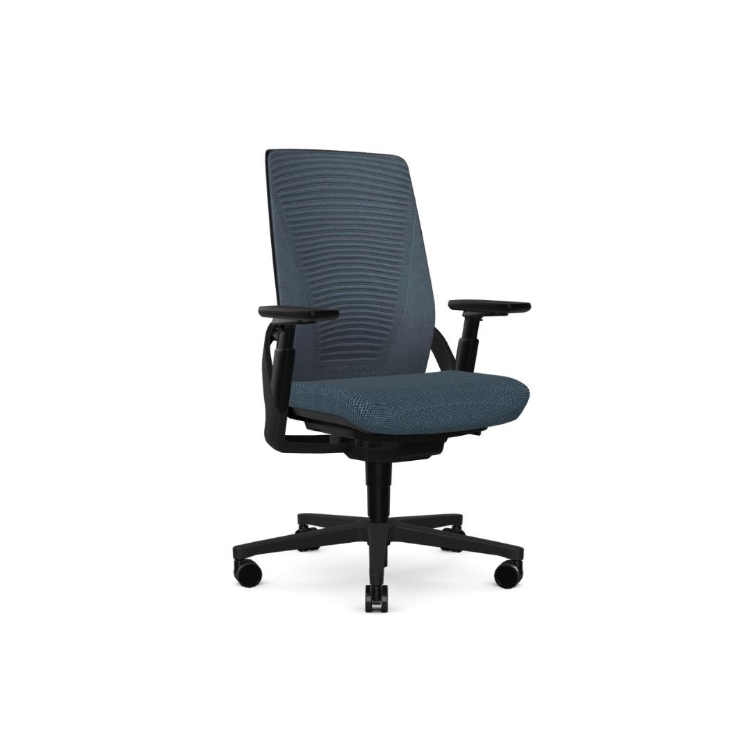 WRKN140FD I-Workchair 2.0 Task Chair With Black Mouldings and 4D Arms
