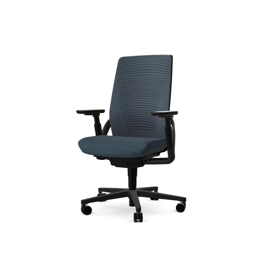 WRKN140FD I-Workchair 2.0 Task Chair With Black Mouldings and 4D Arms