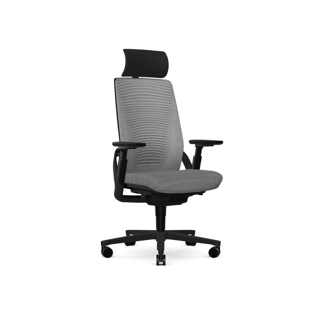 WRKN160MF I-Workchair 2.0 Task Chair With Black Components, Multi-Functional Arms and Headrest