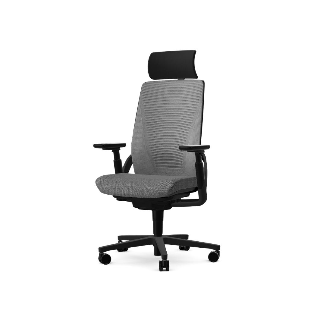 WRKN160MF I-Workchair 2.0 Task Chair With Black Components, Multi-Functional Arms and Headrest