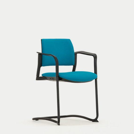 KS6A Kyos With Arms Cantilever Fully Upholstered 