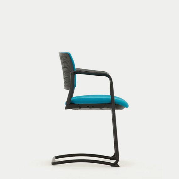 KS6A Kyos With Arms Cantilever Fully Upholstered 