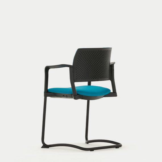 KS6A Kyos With Arms Cantilever Fully Upholstered 