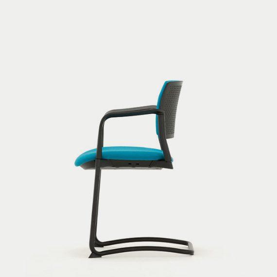 KS6A Kyos With Arms Cantilever Fully Upholstered 