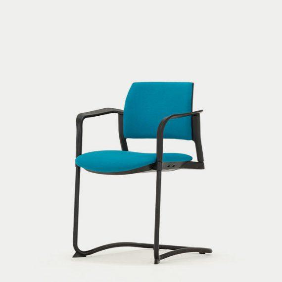 KS6A Kyos With Arms Cantilever Fully Upholstered 