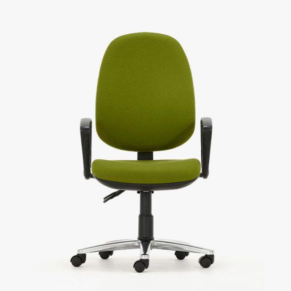 M66XLA Mercury XL Fixed Arms High Back, Larger Seat Width Independent Mechanism