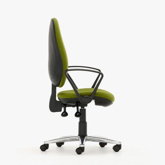 M66XLA Mercury XL Fixed Arms High Back, Larger Seat Width Independent Mechanism