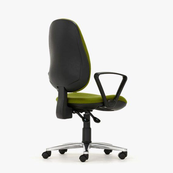 M66XLA Mercury XL Fixed Arms High Back, Larger Seat Width Independent Mechanism