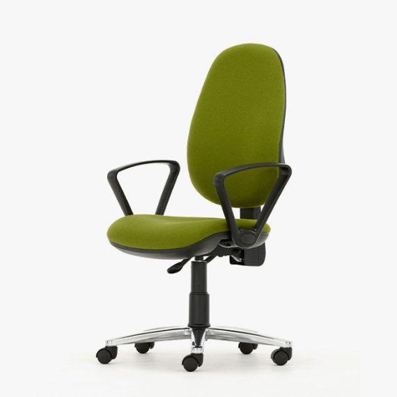 M66XLA Mercury XL Fixed Arms High Back, Larger Seat Width Independent Mechanism