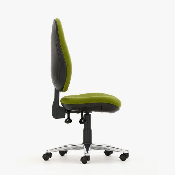 M66XL Mercury XL No Arms High Back, Larger Seat Width Independent Mechanism