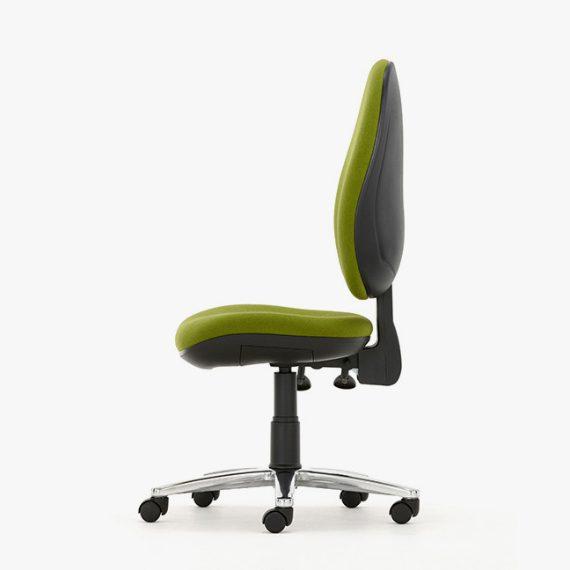 M66XL Mercury XL No Arms High Back, Larger Seat Width Independent Mechanism