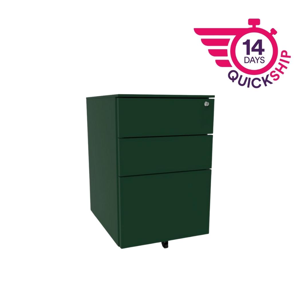 PDUD50SD57 - Under Desk Pedestal -2 Personal + 1 Filing Drawer