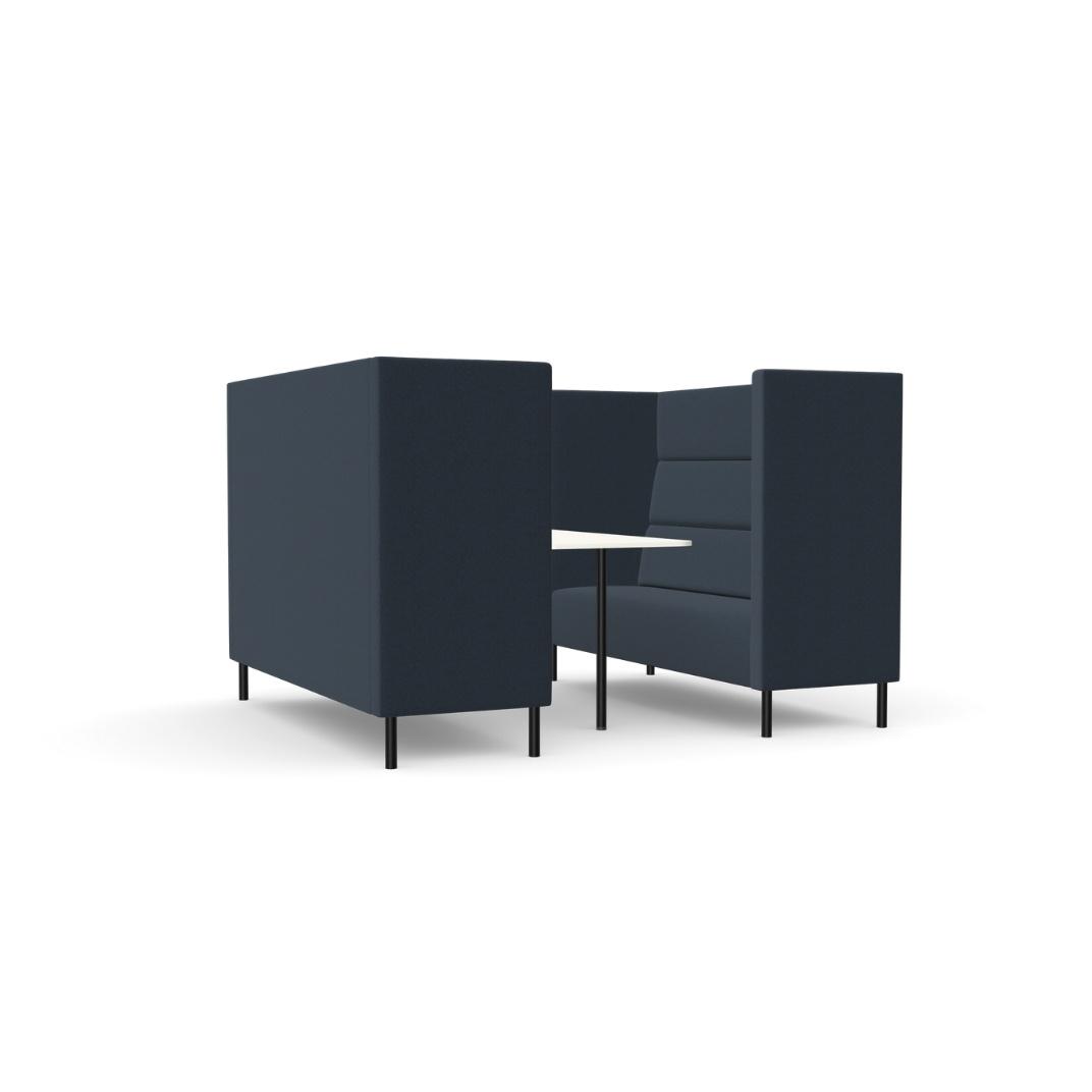 CONS6M Converse Station 6 Seater with media