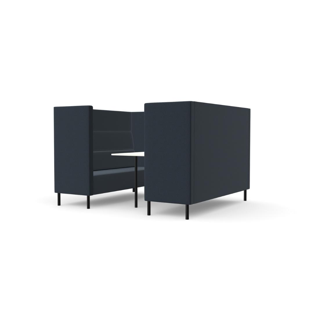 CONS6M Converse Station 6 Seater with media